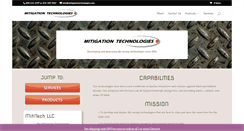Desktop Screenshot of mitigationtechnologies.com